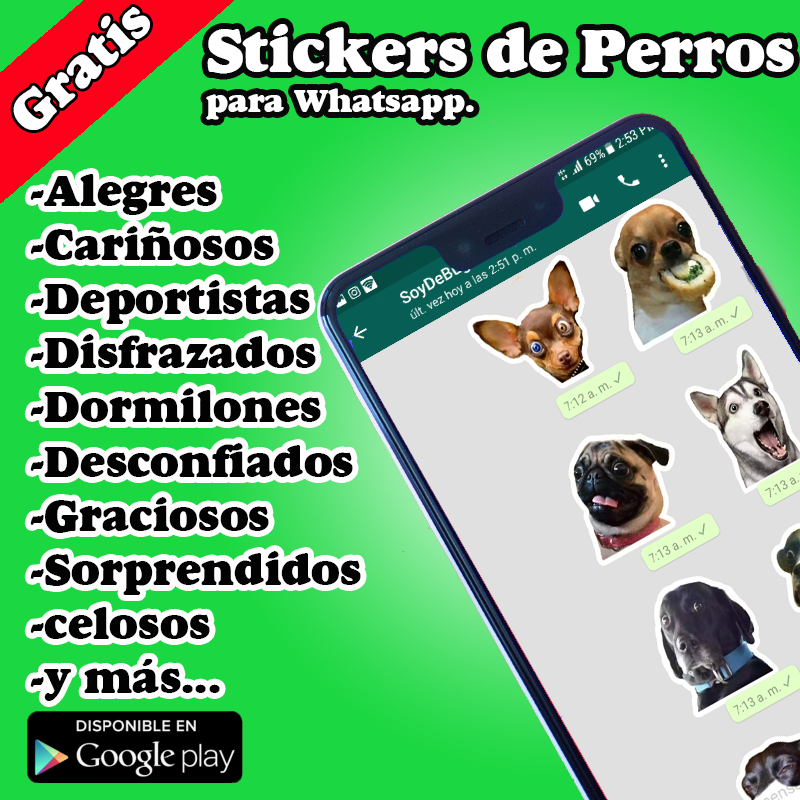 Mejor Stickers y memes perros para Whatsapp WAStickerApps 2020